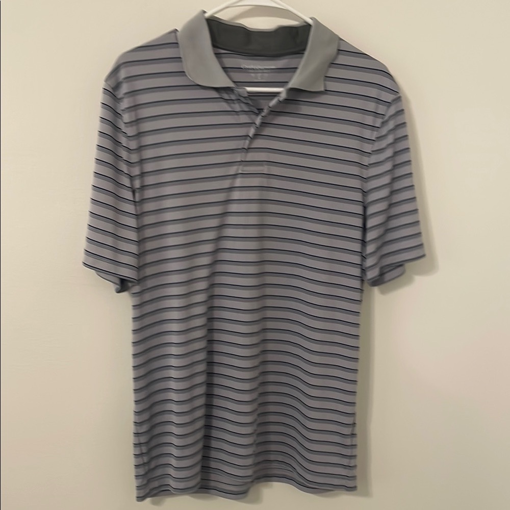 Croft & Barrow Gray Polo Shirt Classic Design
